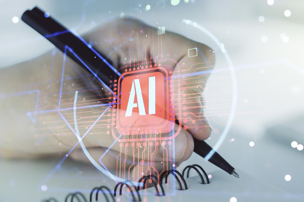 AI and copywriter