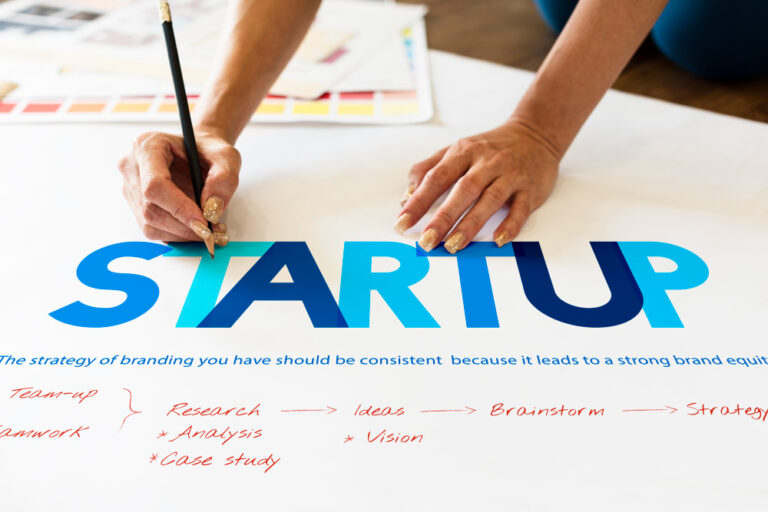 Startup brand and content marketing project planning