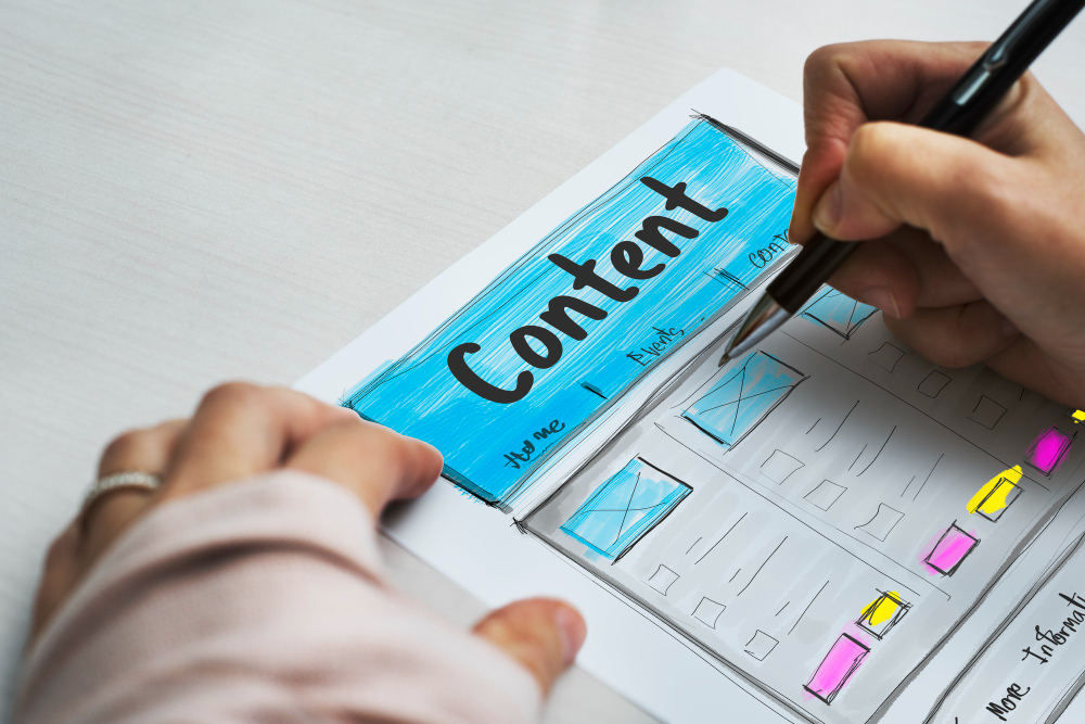 Drawing up content pillars