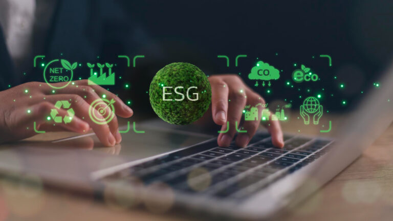 ESG data on screen