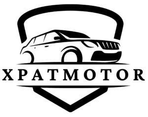 XpatMotorM Black Car Logo